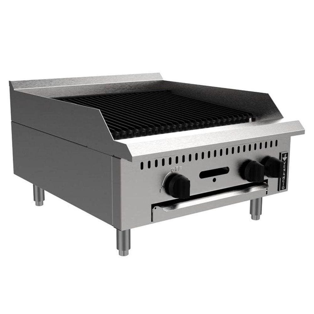 Chapa Grill Char Broiler de Mesa Prime a Gás PCG060G 60x73 cm Venâncio