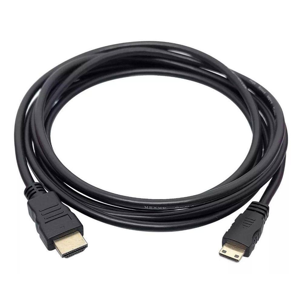 Cabo Mini Hdmi 3 Metros X Sony Handycam Hdr-Tg7 Compatível