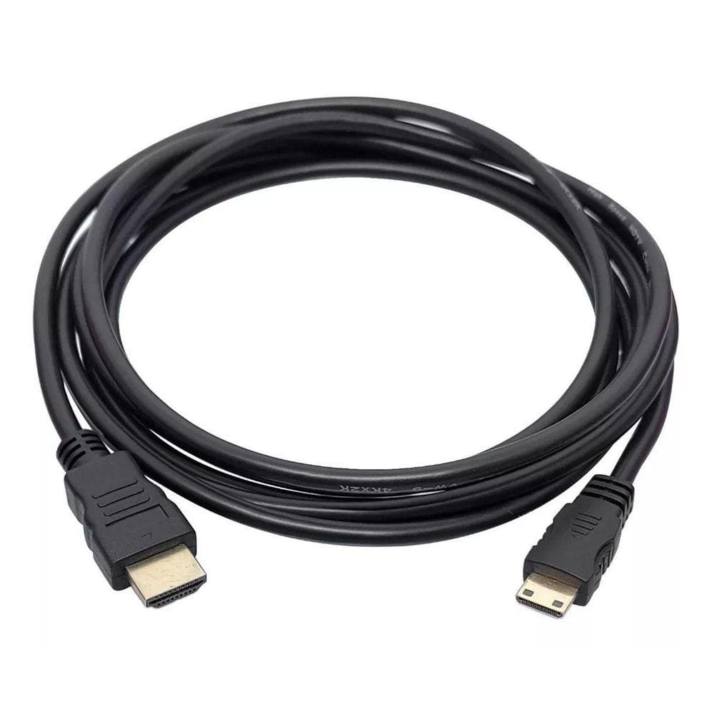Cabo Mini Hdmi Para Câmera Filmadora Projetor 3 Metros