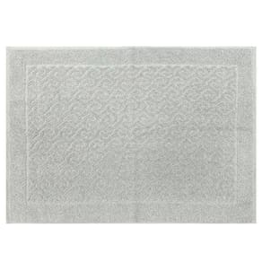 Toalha de Piso Spazio Appel 600g/m2 50x70cm Prata