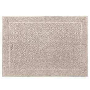 Toalha de Piso Spazio Appel 600g/m2 50x70cm Bege Barroco