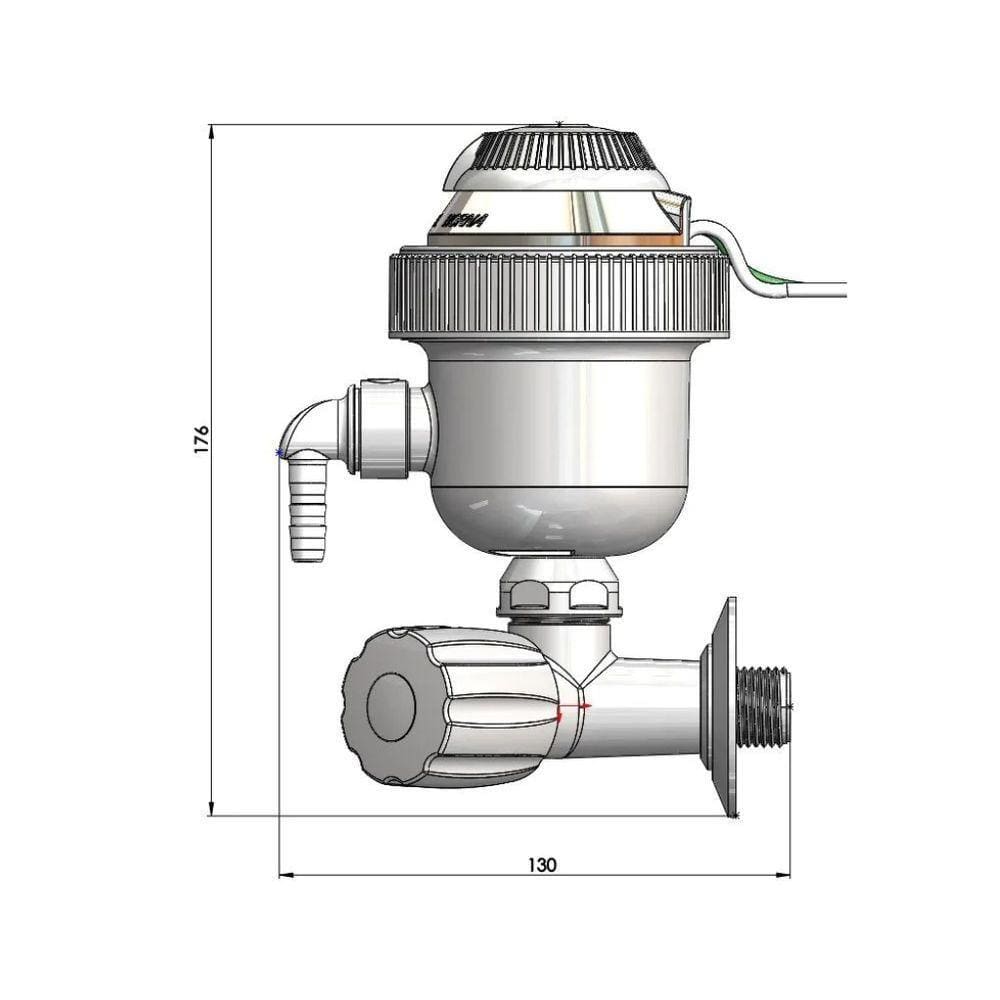 Ducha Salão E Barbearia 220v 5500w - Sintex