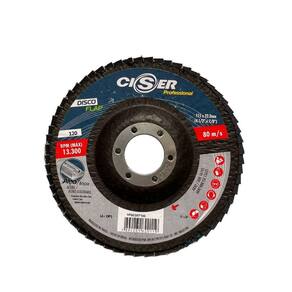 Disco Flap Std 115mm Fibra Cônico 60 - Ciser 120