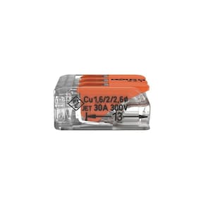 6 Conectores Automático 221-613 Até 6,0mm 3 Polos 41a - Wago