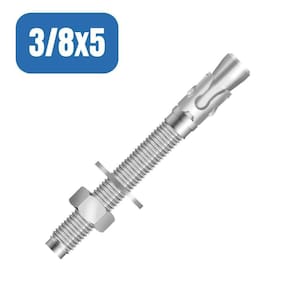 Chumbador Parabolt - Ciser 3/8x5 - 50 Peças