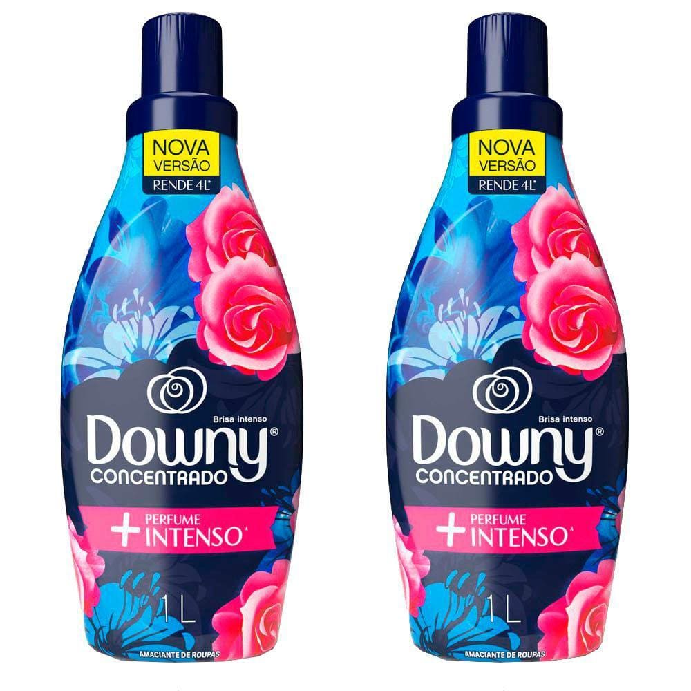 Kit 2 Amaciantes Downy Concentrado Brisa Intenso 1L
