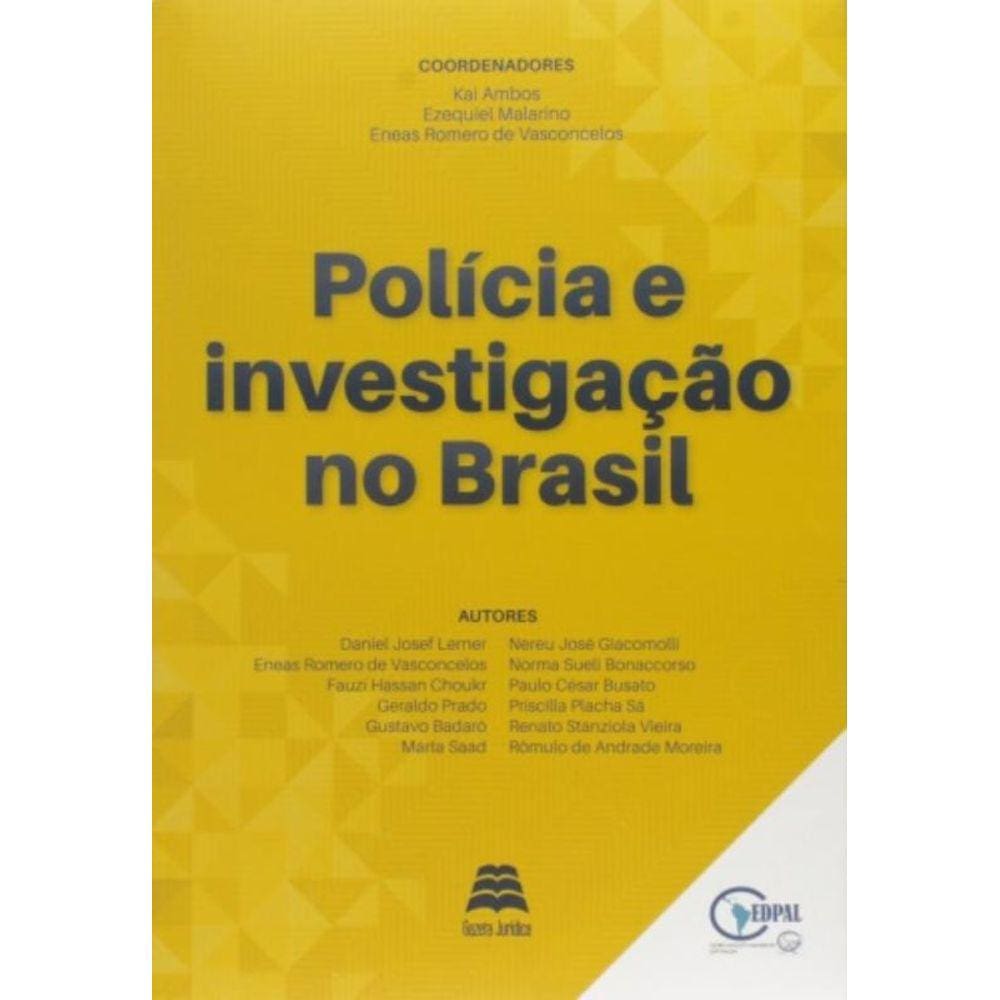 Policia E Investigacao No Brasil