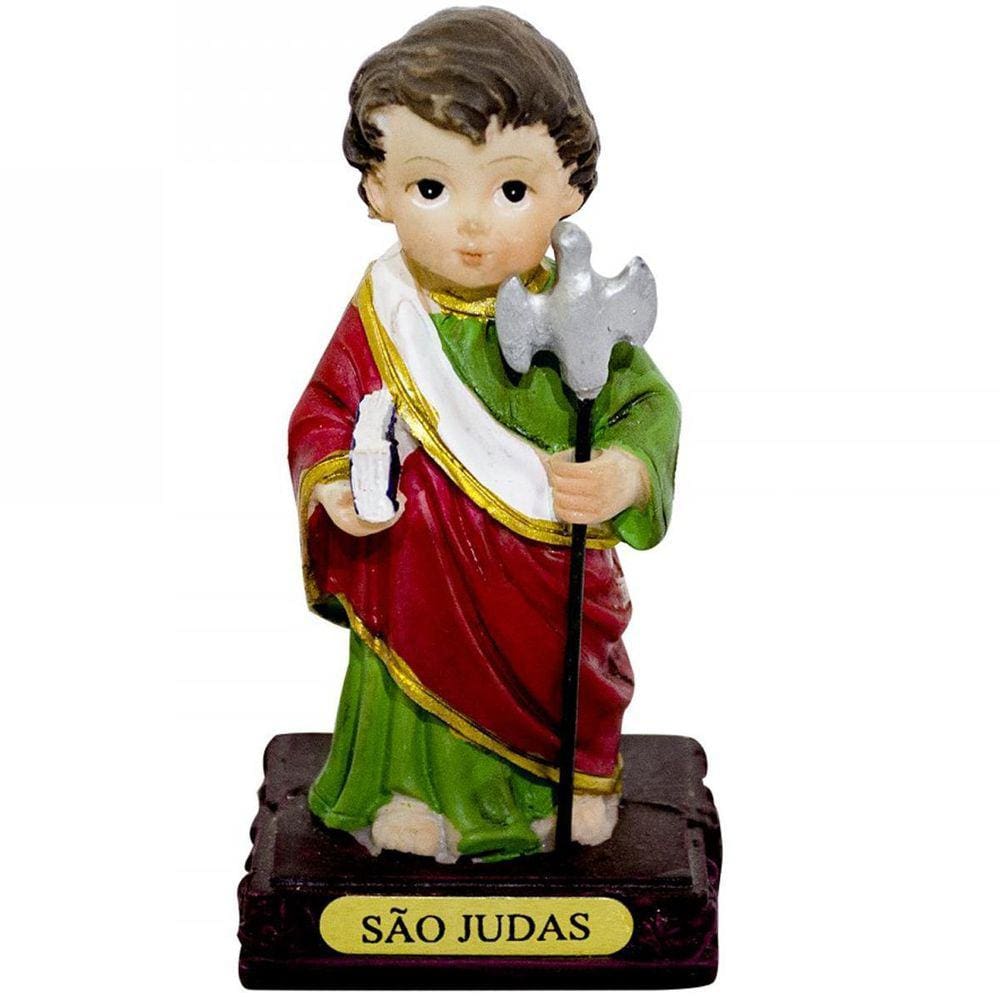 São Judas Infantil 8Cm Enfeite Resina