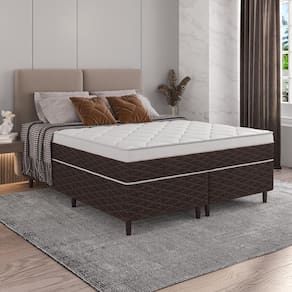 Cama Box Casal Queen Molas Ensacadas Individualmente Euro 158x198 Karina Umaflex
