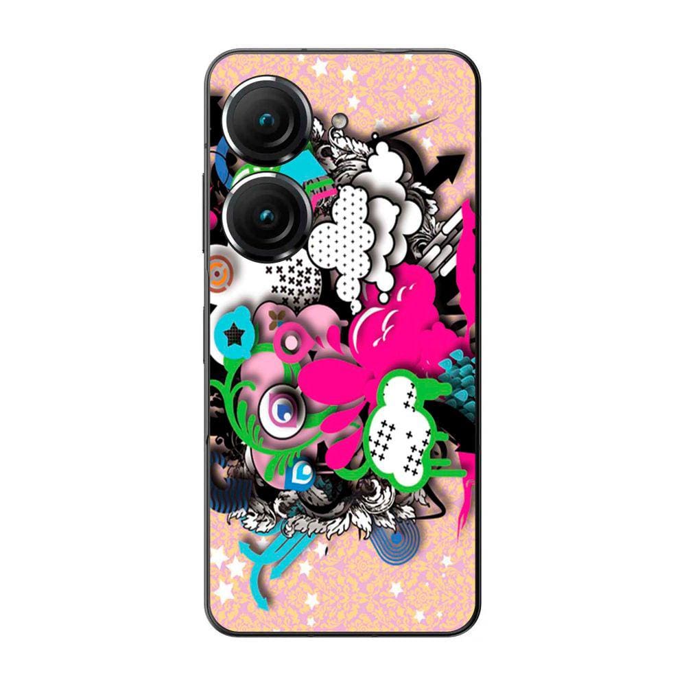 Capa Adesivo Skin104 Verso Para Asus Zenfone 9 (2022)
