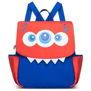 Mochila Infantil Monstro Classic for Bags Cor Azul