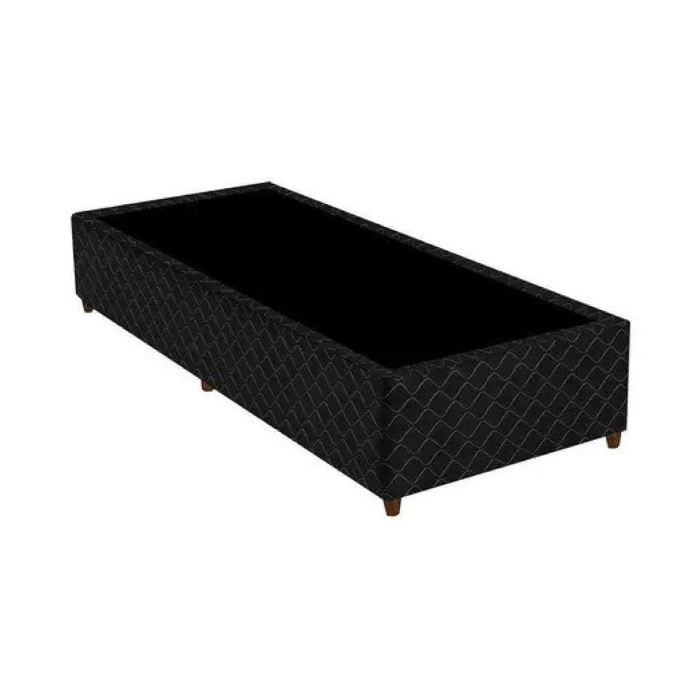 Base Casal Universal Gazin 79X198x27 Cm Preto