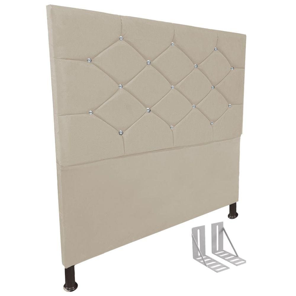 Cabeceira de Cama Box Queen Estofada Kasi New + Frame Cores