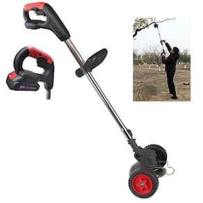 Aparador Cortador de Grama Gramado Planta Sem Fio Portatil Jardim Quintal Comprimento Ajustavel Potente