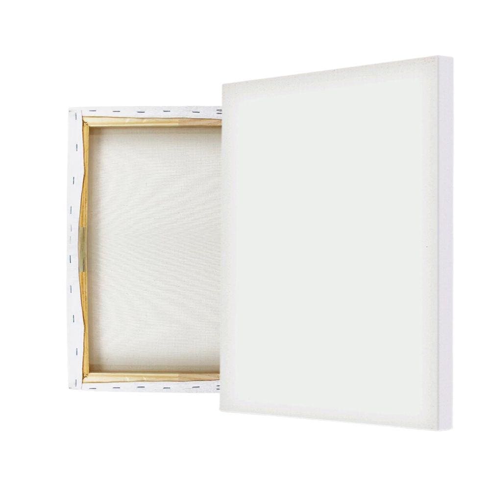 8 Telas Para Pintura Comum P/ Tinta Acrílica 15x15 Branco