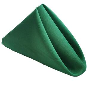 Kit Guardanapo Boca Tecido Mesa Posta 6 Pç Oxford Liso Verde