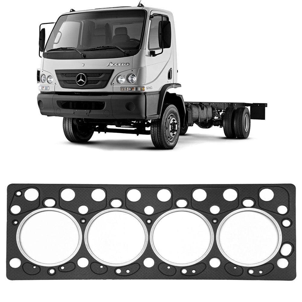 Junta Cabeçote Motor Accelo 1016 1316 815 Fibra Sabó 82924