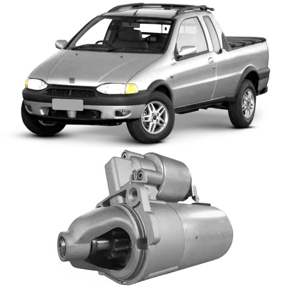 Motor Partida Arranque Palio Strada Uno 12V 11 Dentes ZM