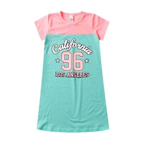 Vestido Infantil Meninas Roupas de Verão Estampada