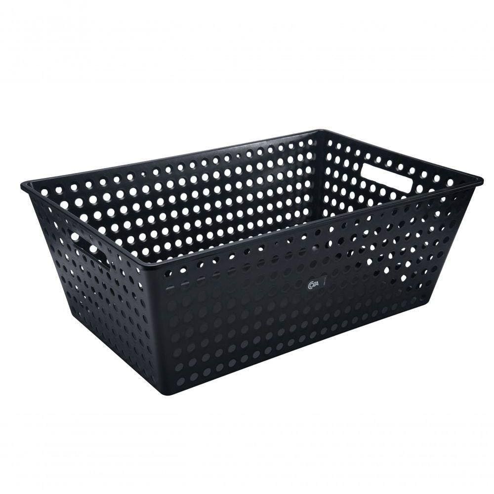 Cestão One 59,5 X 38,8 X 22,3 Cm Preto Coza