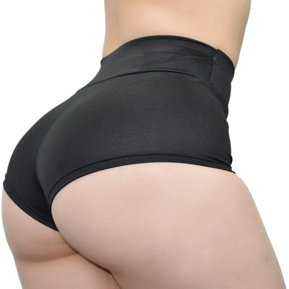 Biquíni Short Em Cirrê Moda Praia Verão Shortinho Sunkini - Z55
