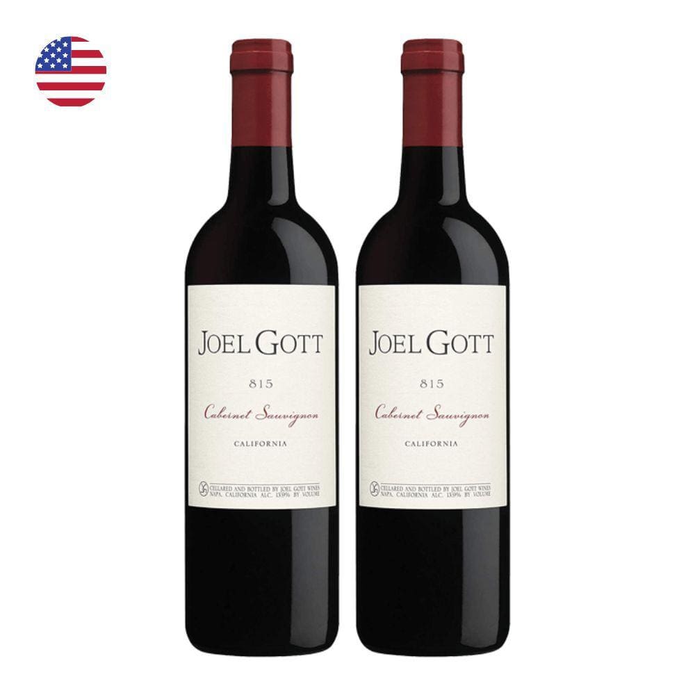 Kit 2 Vinhos Trinchero Joel Gott Cabernet Sauvignon Tinto EUA 750ml