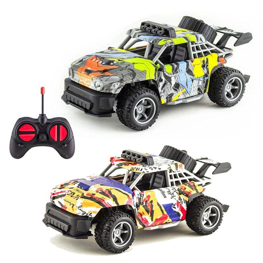 Brinquedo Carrinho Controle Remoto 4x4 Grande Off Road 360