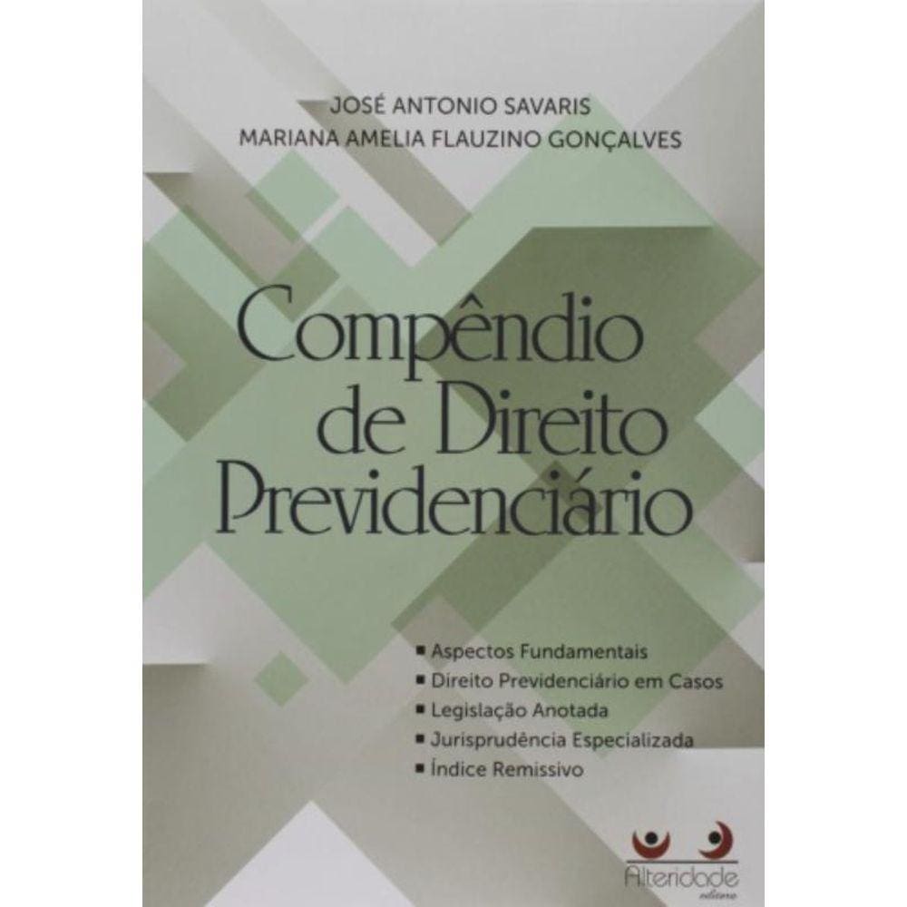Compendio De Direito Previdenciario