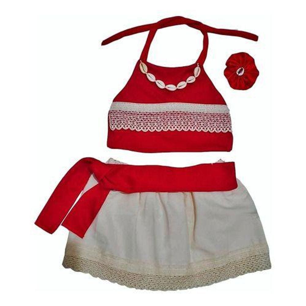 Vestido Moana Baby Infantil e Bebê Roupa/Fantasia Aniversário