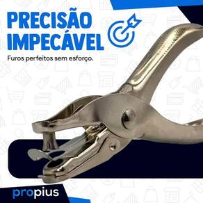Alicate Furador Papel 6Mm Perfurador Scrapbook Cartolina