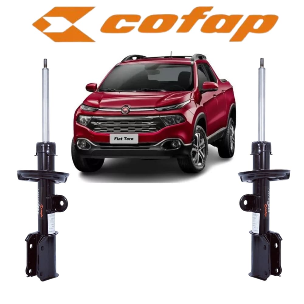 02 Par Amortecedor Direito/Esquerdo Fiat Toro 2016 Cofap Diesel