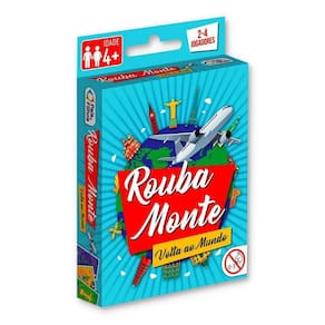 Rouba Monte Jogo Cartas Diversão Baralho Estratégia Entretenimento Dinâmico Amigos Brincadeira
