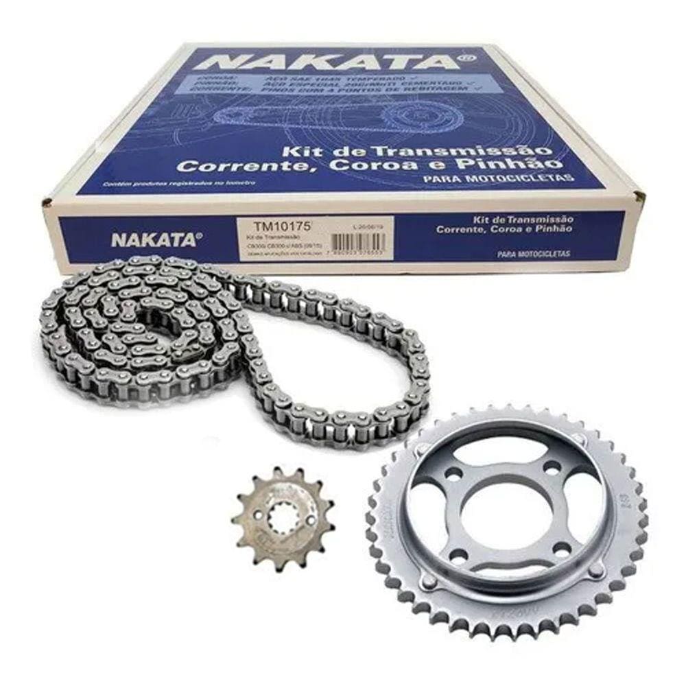 Kit Transmissão Honda CB300R 2009 2015 - Nakata