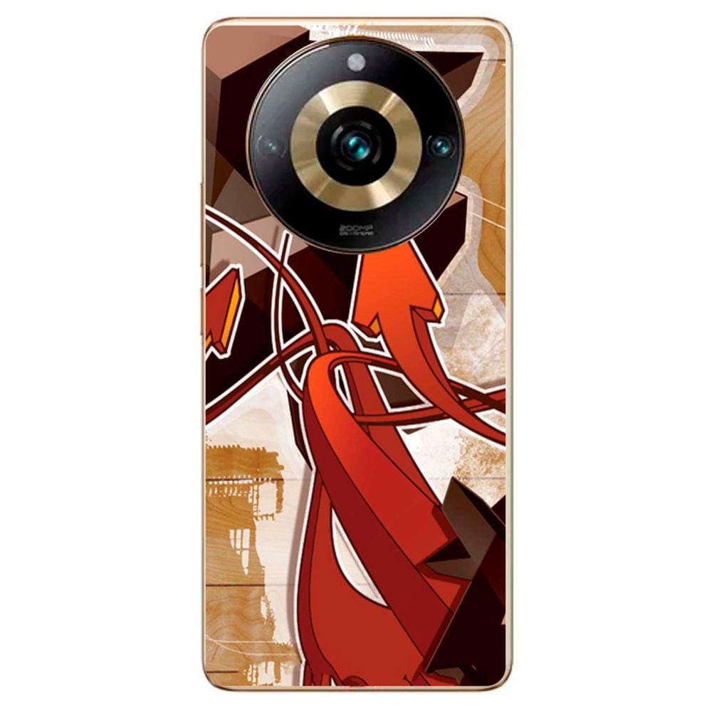 Capa Adesivo Skin071 Verso Para Realme 11 Pro Plus