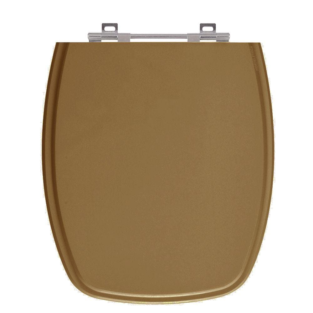 Tampa de Vaso Stylus Caramelo Claro Tampa para Vaso Celite de Madeira Laqueada