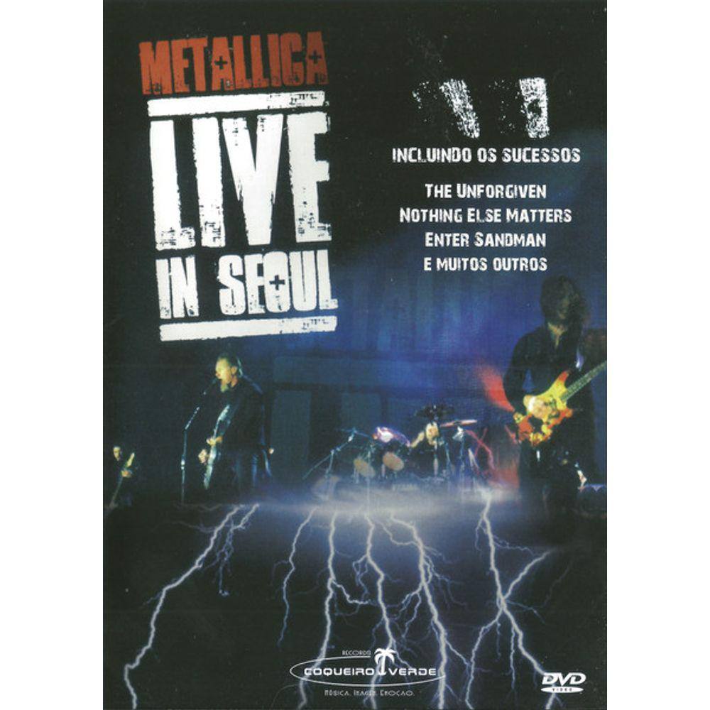 DVD Metallica – Live In Seoul