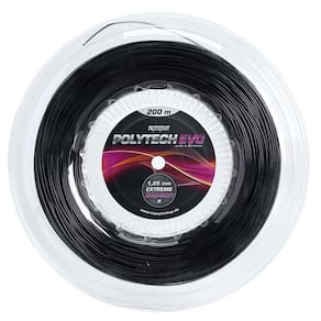 Corda Topspin Polytech Evo 17L 1.25mm Preta Rolo com 200 Metros
