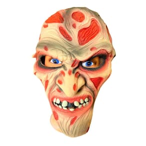Máscara Terror Freddy Krueger Assassino Assustador Fantasia