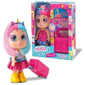 Boneca Diver Surprise Vamos Viajar Ref 8227