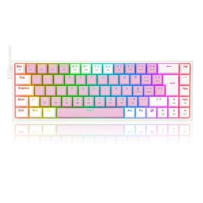 Teclado Mecanico Gamer Castor Rgb Switch Blue Redragon