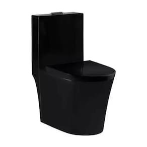 Vaso Sanitário Monobloco C/ Fechamento Suave Preto Black