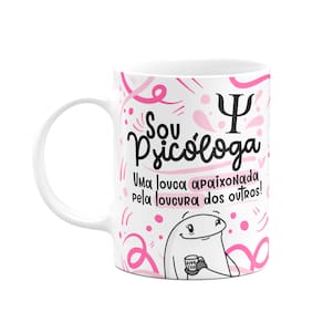 Caneca Flork Profissões - Sou Psicóloga