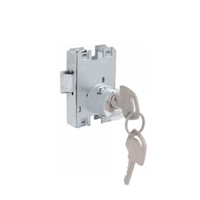 Fechadura Porta Vidro Blindex Bate-Fecha 2371/69 Cilindro Redondo