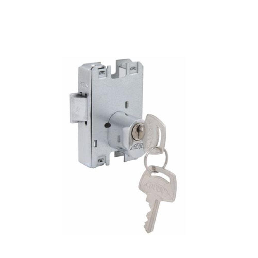 Fechadura Porta Vidro Blindex Bate-Fecha 2371 Cilindro Oval
