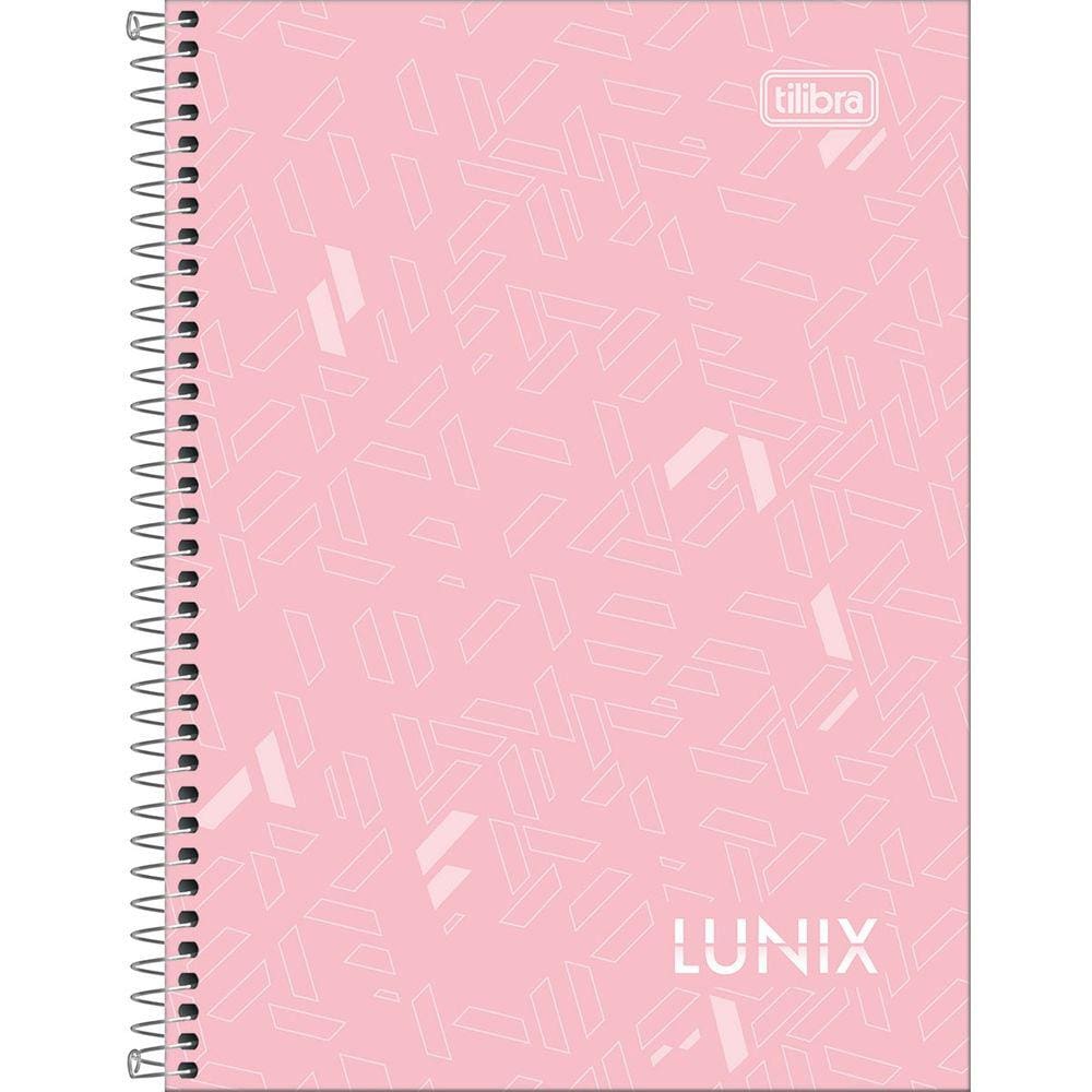 Caderneta Espiral 1/8 Lunix 80 Folhas - TILIBRA