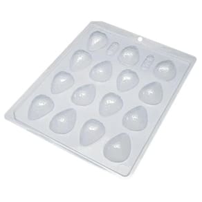 2 Formas Acetato Bwb P/ Chocolate Bombom Morango 13g Cod.146