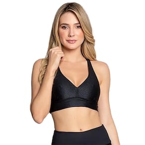 Top Academia Trinys Zig Curves Bustie F-15145 Com Bojo Feminino