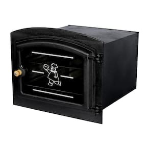Forno Abaulado Ferro Fundido Vidro Grande Desenho Padeiro