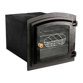 Forno Abaulado Ferro Fundido Vidro Pequeno Desenho Pão