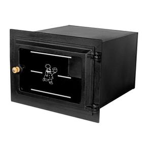 Forno Quadrado Ferro Fundido Vidro Grande